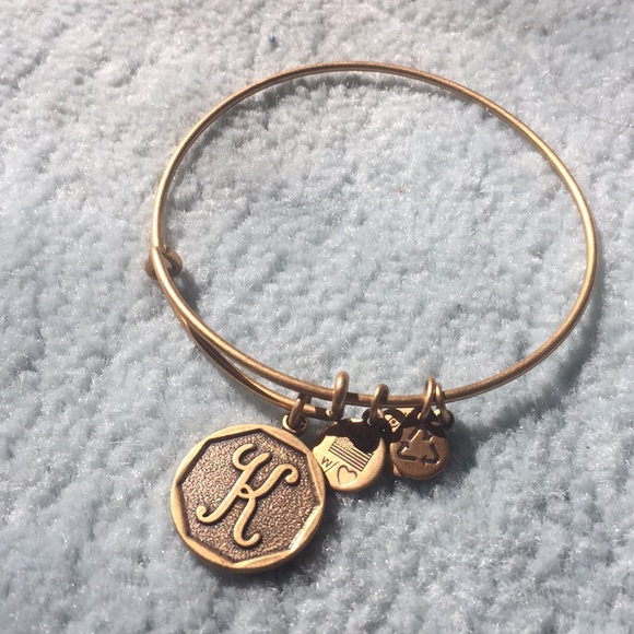 Alex and Ani Jewelry - Alex & Ani ‘K’ Charm Bracelet